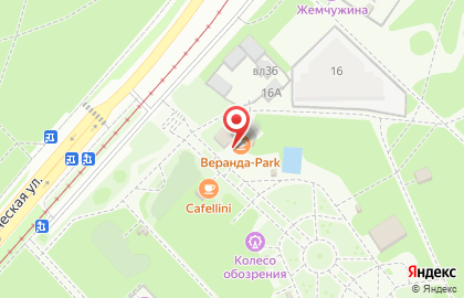 Кафе Веранда-park на карте