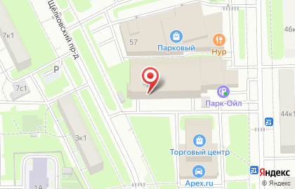 Гаражный кооператив Ермак на карте