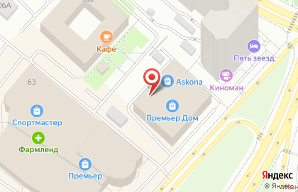 Салон межкомнатных и входных дверей Dooreti на улице Мельникайте на карте