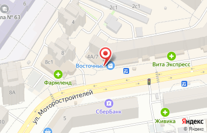 Центр компьютерных услуг на улице Моторостроителей на карте