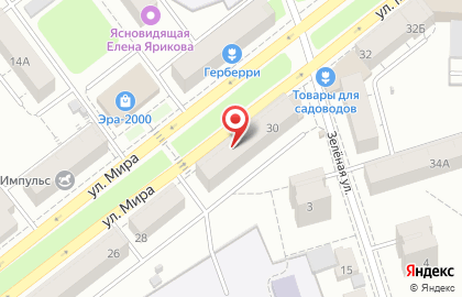 Торгово-производственная компания ЭкоОкна на улице Мира на карте