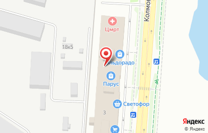 Строительный гипермаркет Азбука ремонта на Колмовской набережной на карте