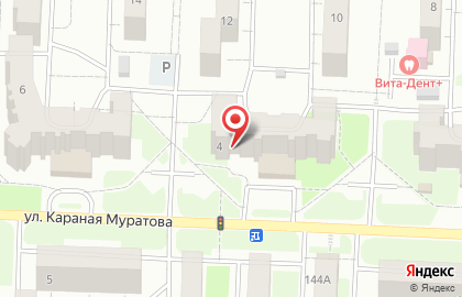 Магазин мясной продукции на улице Караная Муратова на карте