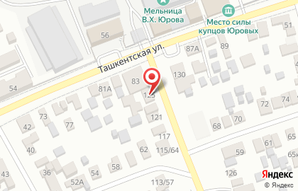 Продуктовый магазин Советский в Промышленном районе на карте