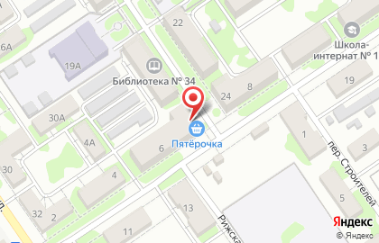 Магазин Любимое мясо в Молодёжном переулке на карте