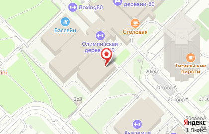 Бассейн в Москве на карте
