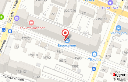 Галерея каминов Еврокамины в Кировском районе на карте