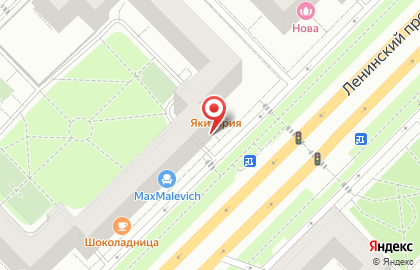 Кафе быстрого питания True Burgers в Гагаринском районе на карте