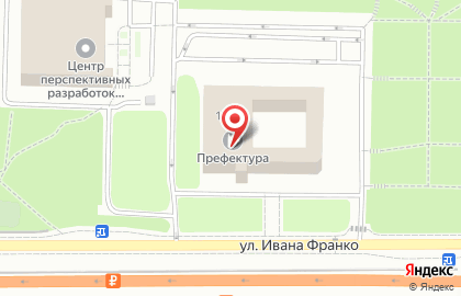 Банкетный зал Московский праздник на улице Ивана Франко на карте
