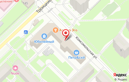 Банкомат МИнБанк на Комсомольской улице на карте