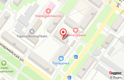 Цветочный магазин в Орле на карте