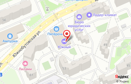 Авоська на улице Горчакова на карте