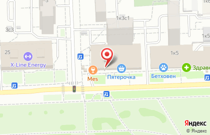 Магазин Fix Price на Уссурийской улице на карте