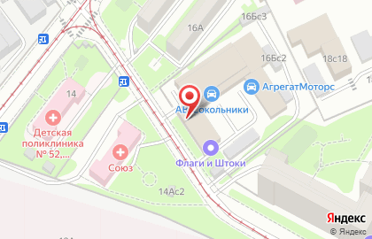 Флаги и Штоки на карте