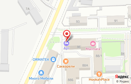 Отель Арт в Кирове на карте