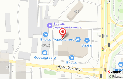 Гостиница Северная звезда в Красноярске на карте