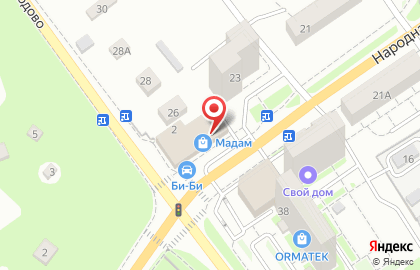 Магазин товаров для взрослых Интим-69 в Раменском на карте