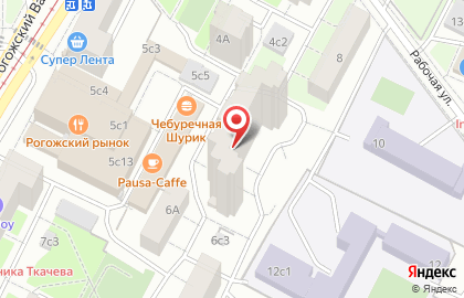 Автошкола АП в Таганском районе на карте