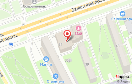 Центр доктора Бубновского на Заневском проспекте на карте
