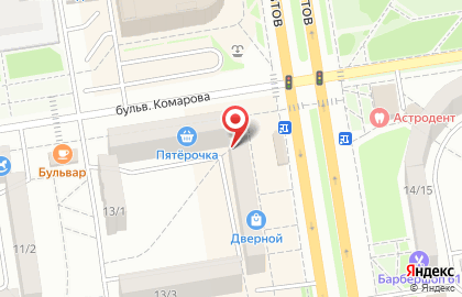 Спортивный клуб Олимпия на проспекте Космонавтов на карте