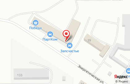 Интернет-магазин автозапчастей Ixora на Энергетической улице на карте