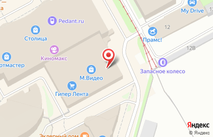 Книжный магазин Читай-город в Индустриальном районе на карте