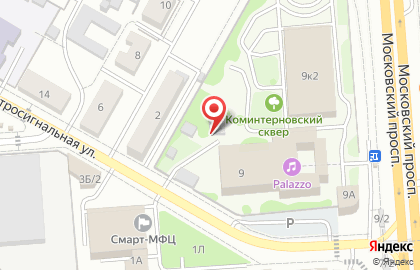 Автомойка в Воронеже на карте