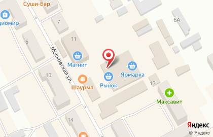 Салон связи билайн на Московской улице на карте