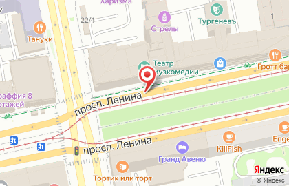 Пункт выдачи KazanExpress на проспекте Ленина на карте