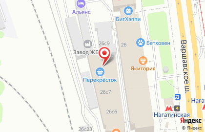 Мариенталь (Москва) на Варшавском шоссе на карте