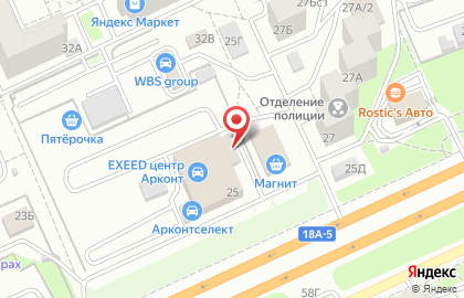 ЗАО Банкомат, ЮниКредит Банк в Дзержинском районе на карте