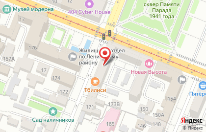 Ленинское общество инвалидов на карте