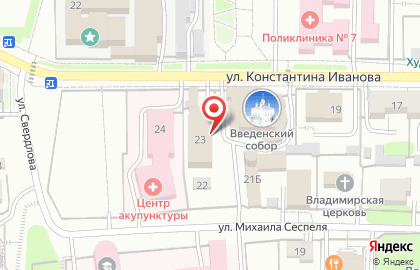 Общественная организация Общество православных врачей Чувашской Республики на карте