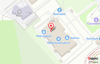 Магазин здорового сна Анатомика на улице Чичерина на карте