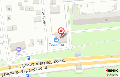 Шинный центр Таганка в Заволжском районе на карте