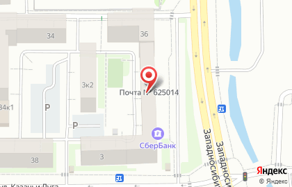 Терминал онлайн-страхования kupipolis24.ru на Западносибирской улице на карте