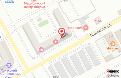 Магазин Центр монтажной пены на Линейной улице на карте