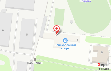 СШОР №8 Спартак на карте