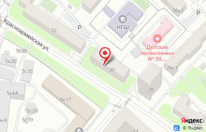 Колбасная лавка Останкино на Красноармейской улице на карте