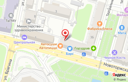 Служба доставки суши Суши Wok на карте