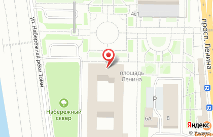 Банкомат СберБанк на площади Ленина, 6 на карте