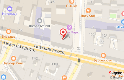 Technogym на Невском проспекте на карте