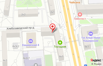 Rezina.net на Каширском шоссе на карте