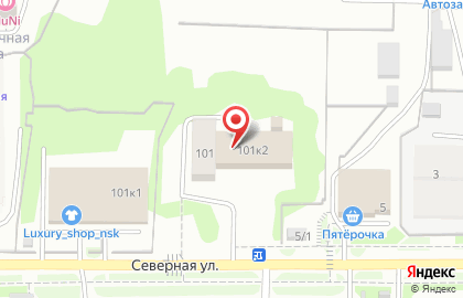 5 пожарно-спасательный отряд ФПС ГПС Главного управления МЧС России по Новосибирской области Псч-37 на карте
