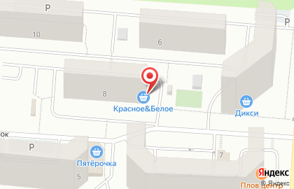 Магазин Красное & Белое в Москве на карте