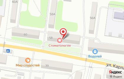 Поликлиника Ревдинская стоматологическая поликлиника на карте