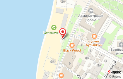 Столовая в Геленджике на карте