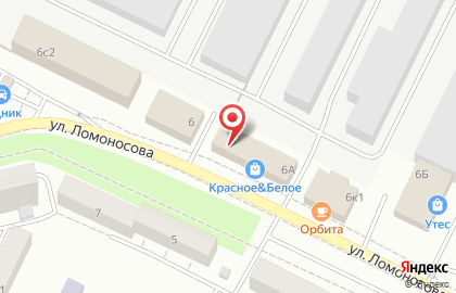 Дизайн-студия Александра Дорохова на улице Ломоносова на карте