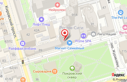 Наркологическая клиника «ДельтаМед» на улице Суворова на карте