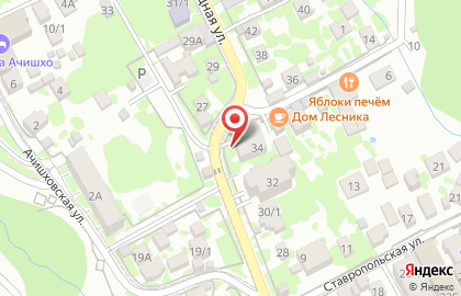 Калинка на Заповедной улице на карте